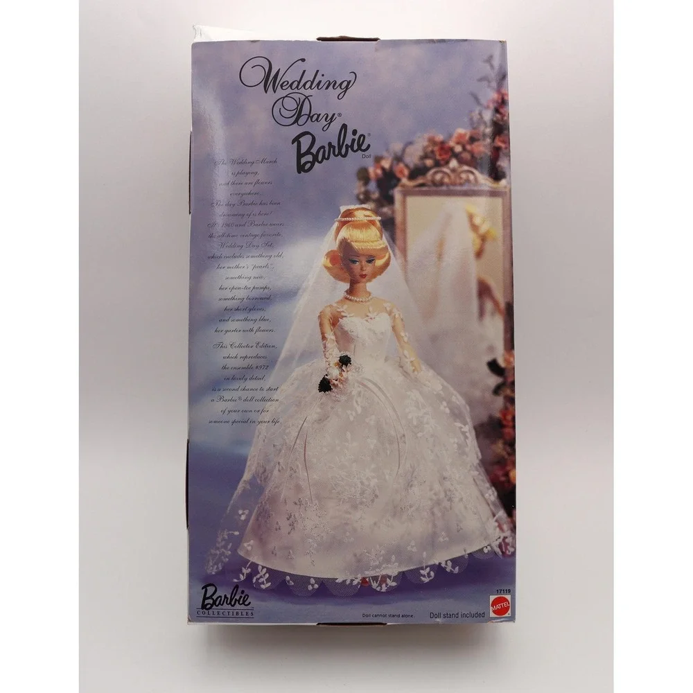 Vintage Mattel Wedding Day Barbie 1996 Model #17119